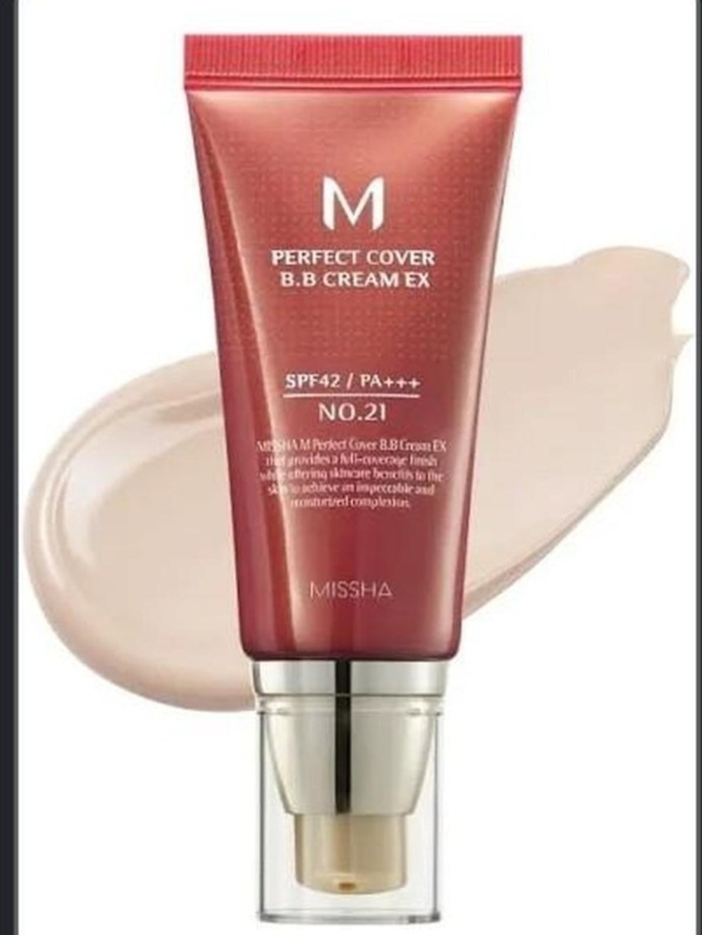 MISSHA Perfect Cover BB Cream EX No.21 - Light Beige